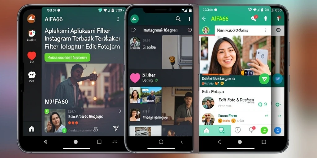 Tampilan antarmuka AIFA66 yang menarik dan fungsional untuk pengeditan foto.