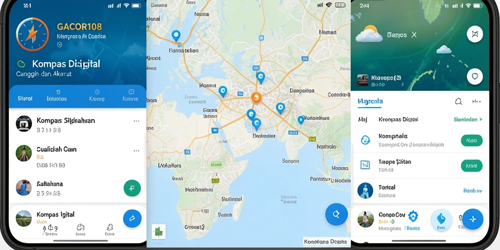 Tampilan antarmuka GACOR108 yang modern dan fungsional.