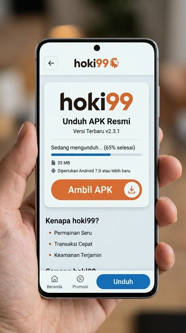 Unduh APK hoki99, Panduan Instal dan Gunakan